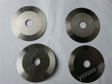 无屑切割机圆刀片，高速钢圆形刀片，外径40-250 塑机配件润捷制造