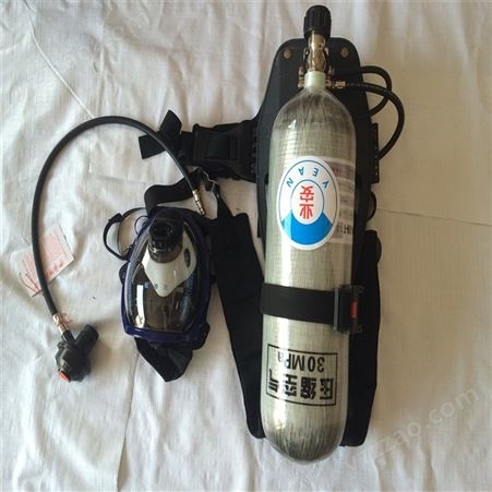 正压式消防空气呼吸器自给开路式压缩呼吸器碳纤维瓶RHZKF6.8/30