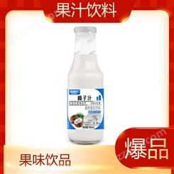 椰子汁植物蛋白饮料980ml×6玻璃瓶装商超渠道
