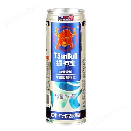 牛磺酸加强型能量饮料275ml蓝罐提神维生素风味饮品