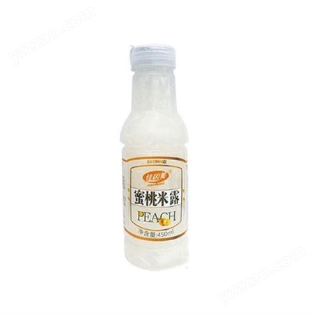 芦荟蜂蜜蜜桃米露450ml发酵型风味饮料商超渠道