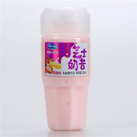 芝士奶昔草莓黄桃原味饮料380ml网红含乳饮品