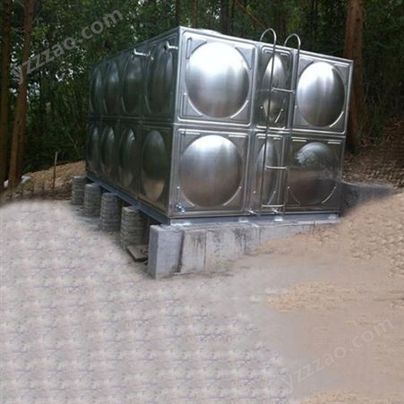 白钢不锈钢水箱拼接式 立式、卧式耐腐蚀 储水箱订制