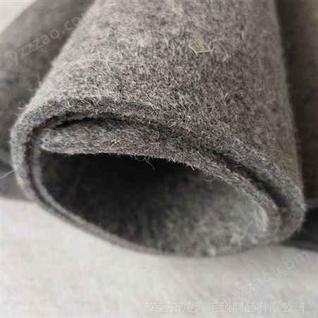 灰色羊毛毡 灰色羊毛毡制品 杂色羊毛毡 厂家供应