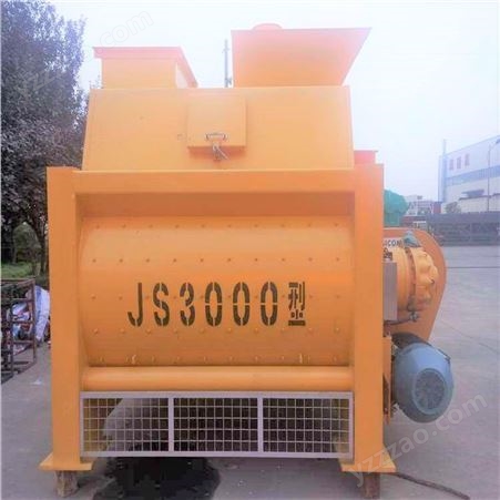 JS3000强制式混凝土搅拌机 3方混泥土搅拌机械 180站搅拌主机