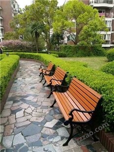 深圳振兴景观定制钢木材质休闲椅优..质供应商