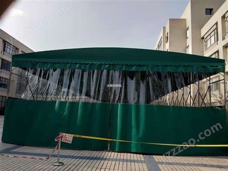 成都室外球场雨棚 推拉篷 移动大帐篷定制安装