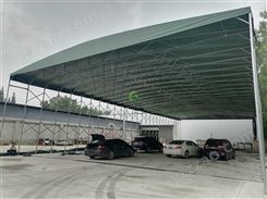 篮球场顶棚工地活动雨篷抗断坚韧遮阳耐折叠广元