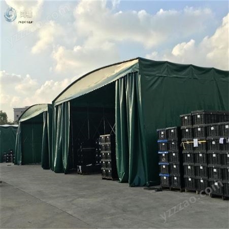 承接江阴华士镇附近油布雨棚 推拉帐篷订做 伸缩式移动蓬房制作