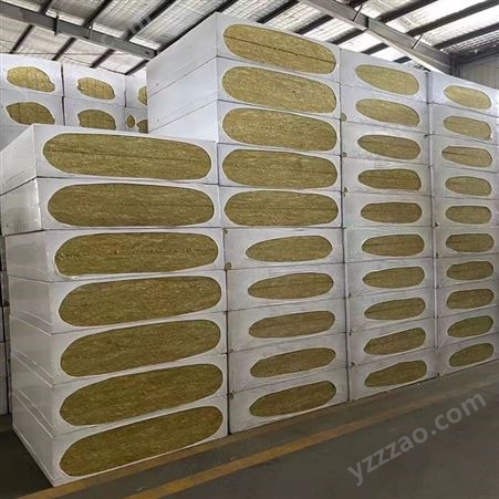岩棉 天津红桥钢网憎水岩棉板图片防水岩棉管具有防潮、排温、憎水的特殊功能