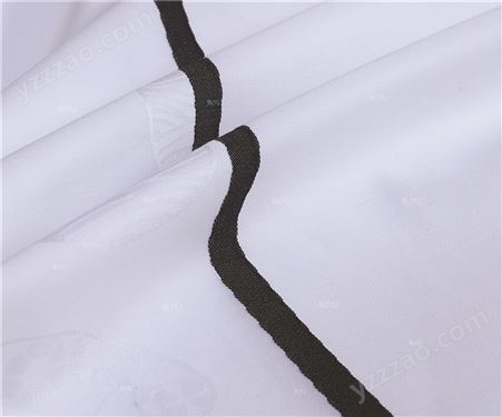 【布予.】酒店床上用品 宾馆专用床单被套 涤棉四件套 寿命>133%
