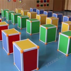 多功能六面体彩色音乐凳 儿童中小学跳舞教室专用组合阶梯合唱台
