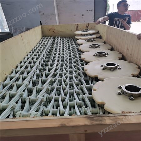 龙岱环保 非金属链条式刮泥机 链板式 污水处理设备 专业生产