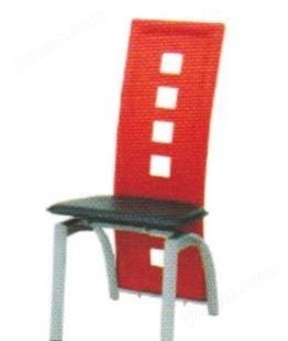 红色皮质不锈钢火锅椅 可加工订制加印LOGO重庆