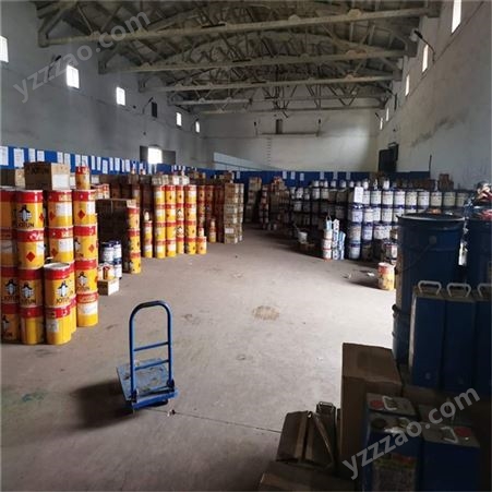 北京长期回收环氧油漆 丙烯酸油漆 各种库存过期油漆 染料助剂 高价回收