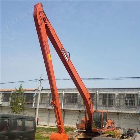 24米高空拆楼臂 改装定做 挖掘机用打桩伸缩加长拆迁臂