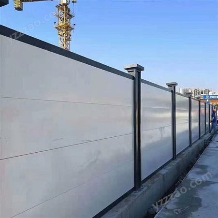金鸿 地铁围挡 PVC彩钢围挡 护栏市政道路工地装配式挡板 围墙