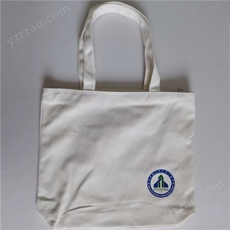 手提帆布袋 教育机构广告 环保 厂家定制销售 logo定制