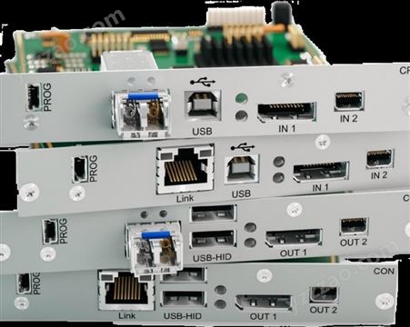 光纤KVM矩阵主机 DP接收器输出端 关键任务调度控制室信息集成