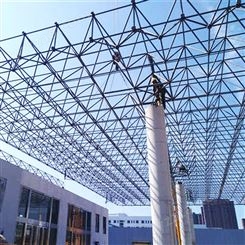 易鑫稳定供应大型钢结构网架 加强承重 抗风性强 可按需定制