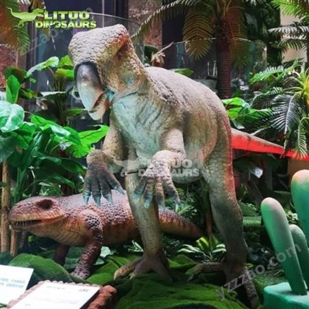 仿真恐龙模型会动恐龙机械仿生橡胶恐龙模型