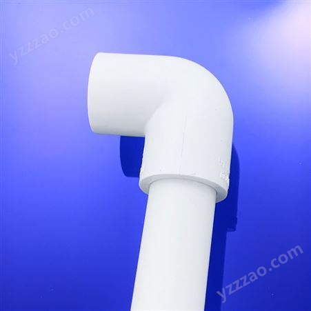 联塑PVC弯头给水管配件白色塑料90度弯头 4分6分 20UPVC直角弯头