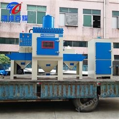深圳喷砂机百耀环保型全自动喷砂机