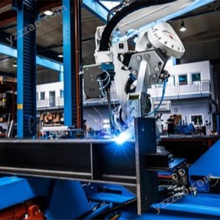 佩玛peima型钢焊接机器人产线