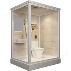 1.1*1.4米集成卫浴 隔断卫生间 加厚室内淋浴房
