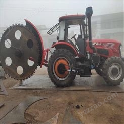 大型拖拉机开沟机 电力工程电缆线铺设圆盘打沟机兴农机械