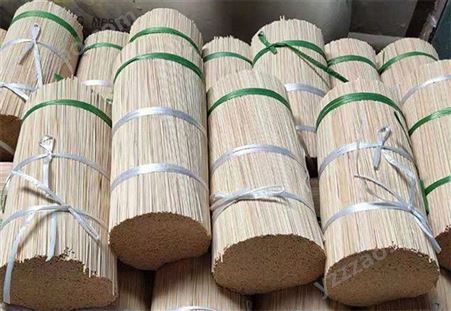 竹签香签厂家直供 加工定制是 产品种类佛香 香芯