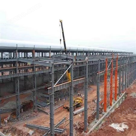 昆昊钢结构加工生产厂家大型厂房 仓库 高层房建工程