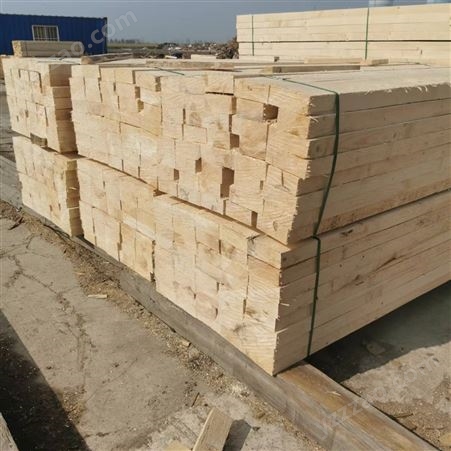 良美建材 4*6建筑工程木方 方木加工厂 支持定制