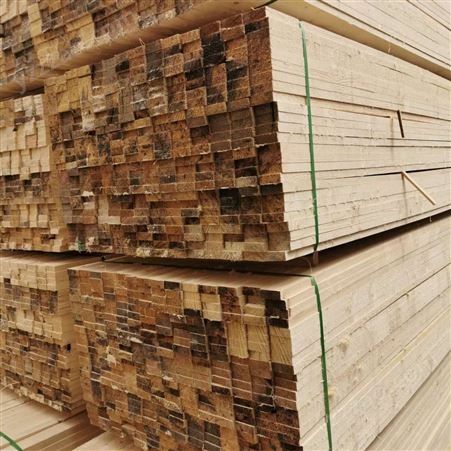 良美建材 4*6辐射松木方烫标长度品种产地可定制材质坚韧