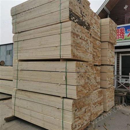 建筑木方 良美 工程建筑支模方木条 白松材质辐射松方木定做尺寸