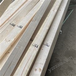 樟子松建筑木方 良美建材 防腐白松方木加工厂 规格可定制