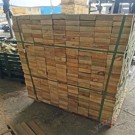 松木木方规格良美木业建筑木方加工 长期供应方木
