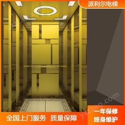定制别墅复式二层电梯 派利尔不锈钢乘客梯/小型家用升降梯