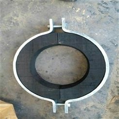 冷凝水管垫木标准 水管防腐木托图集