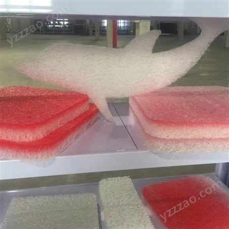 布笍姿高分子空气纤维POE粉丝聚烯烃弹性体易透气排湿床垫芯材