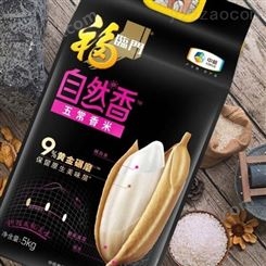 中粮福临门自然香软糯香米5kg食品团购批发节日福利